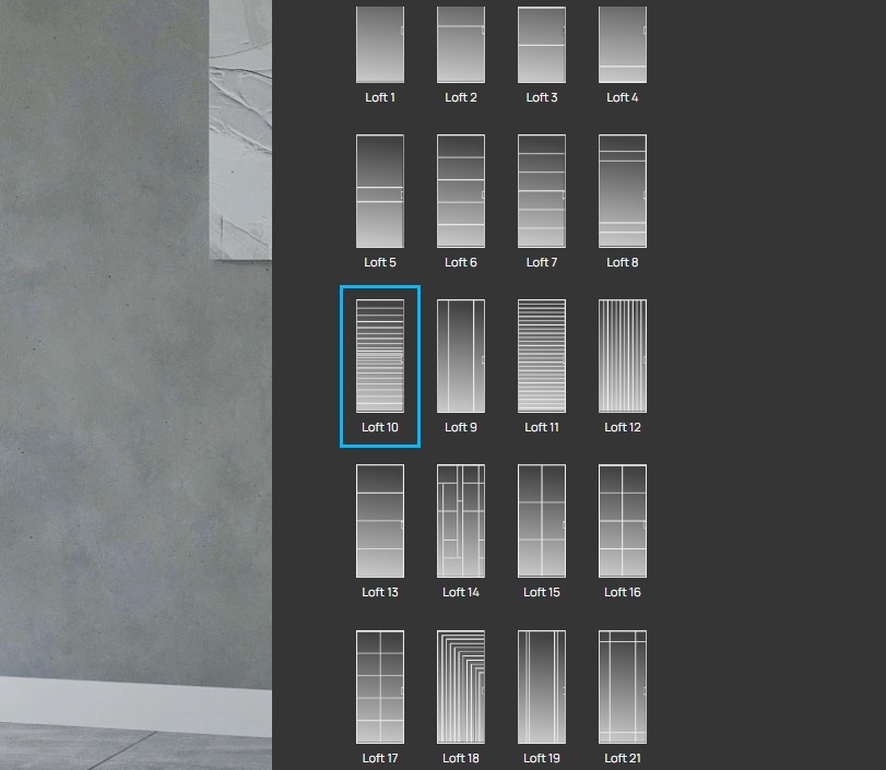 Раздвижная перегородка с алюминиевым профилем